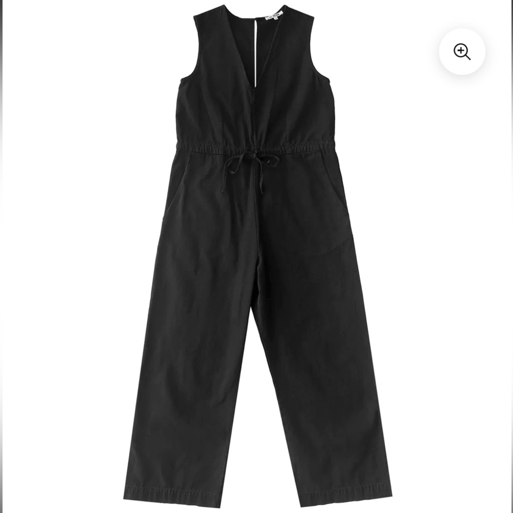 Ali Golden V Neck 100% Cotton Jumpsuit